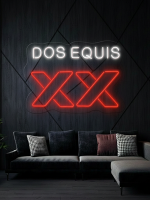 Custom Dos Equis  Beer Logo Led Neon Sign