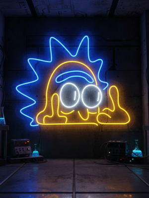 Rick And Morty Art Led Neon Sign Light Home Decor Sign