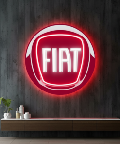FIAT Car Logo Led Neon Sign