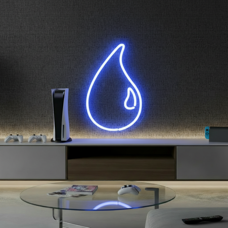 MTG Blue Mana Neon Sign Home Decor Sign Fans Gift