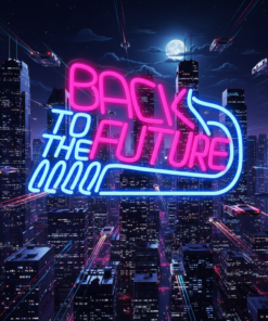 Back to The Future Led Neon Sign