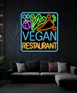 Restaurant Led Neon Sign Custom Business Shop Decor Sign