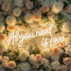 All You Need Is Love Neon Sign