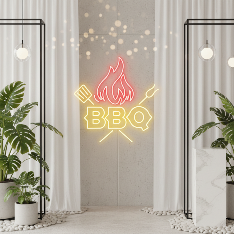 BBQ Neon Signs Led Neon Sign Party Decor Neon Sign