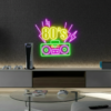 Back To The 80s Neon Light  Retro Party Decor Neon Sign