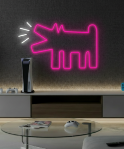 "Barking Dog" Kids Room Neon Sign