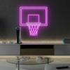 Basketball Hoop LED Neon Light Game Room Decor Sign