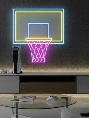BasketballHoopLEDNeonLightGameRoomDecorSigngamingroomsign