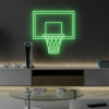 Basketball Hoop LED Neon Light Game Room Decor Sign