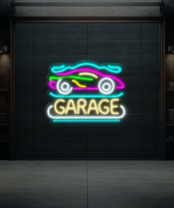 Car Garage Led Neon Sign Man Cave Decor Neon Sign Man Gift