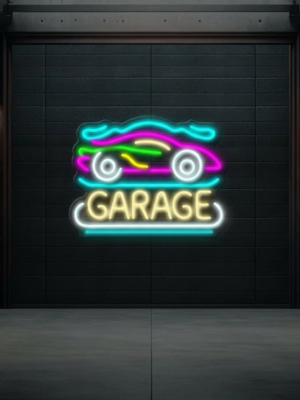 Car Garage Led Neon Sign Man Cave Decor Neon Sign Man Gift
