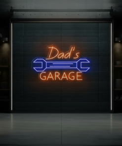 Custom Garage Led Neon Sign Men Gift Neon Light