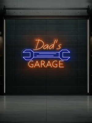 Custom Garage Led Neon Sign Men Gift Neon Light