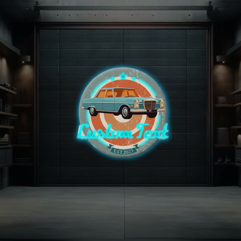Custom Garage Neon Sign Car Led Sign