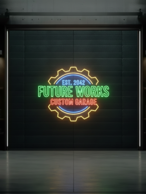 Custom Garage Neon Sign Car Service Decor Sign