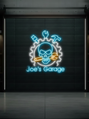 Custom Garage Neon Sign Man Cave Gift