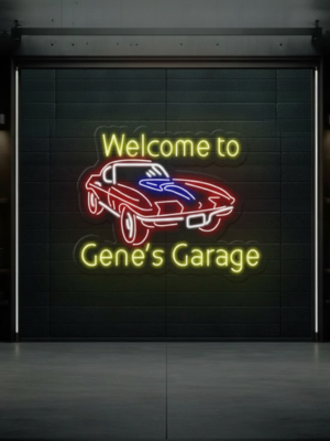 Custom Personalized Garage Led Neon Sign