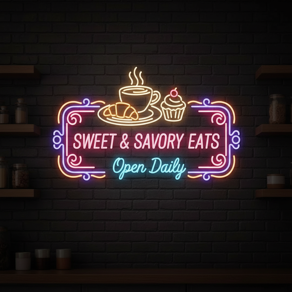 Fish Open Neon Sign Led Shop Decor Neon Sign - Image 2