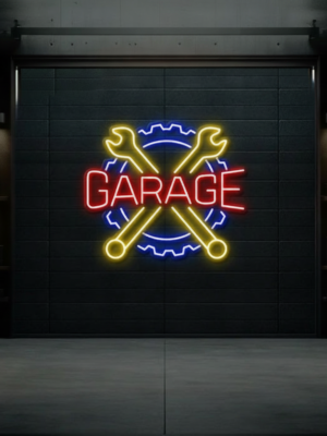 Garage Led Neon Sign for Man Cave Decor Space Decor Light