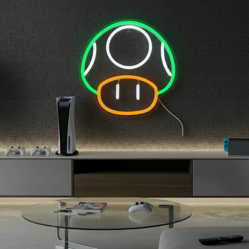 Heliwey Game LED Neon Light Sign Game Room Decor Sign