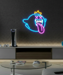 King Boo Neon Sign Ghost Led Neon Light Sign