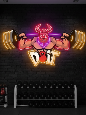 LiftingBarbellLEDNeonSignGymGameRoomDecorSigngamingroomdecorsign-1