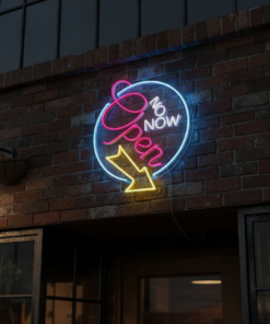 Alternative view of Now Open Neon Signs Led Neon Sign