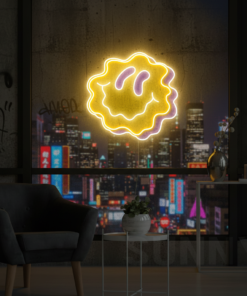 Smile Acrylic Led Neon Sign for Wall Decor