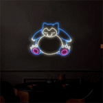 Snorlax Pokemon LED Neon Sign Anime Neon Sign