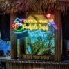 Custom Poolside Oasis Neon Sign Pool Bar Decor Coconut Sign