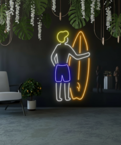 Surfer Led Sign Surfboard Neon Sign Summer Led Sign