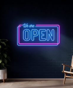 We Are Open Led Sign Led Neon Signs