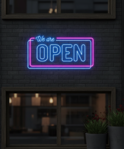 Alternative view of We Are Open Led Sign Led Neon Signs