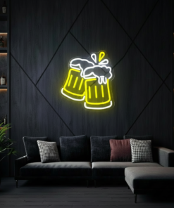 Alternative view of Beer Cheers Neon Sign