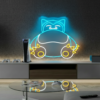 Anime Neon Sign Snorlax Cartoon Neon Sign