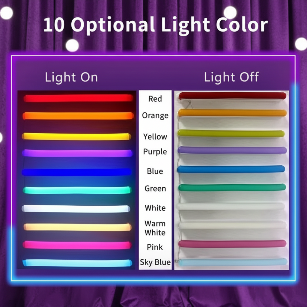 Welcome To Our Wedding Neon Sign for Wedding Party Decor - Image 6