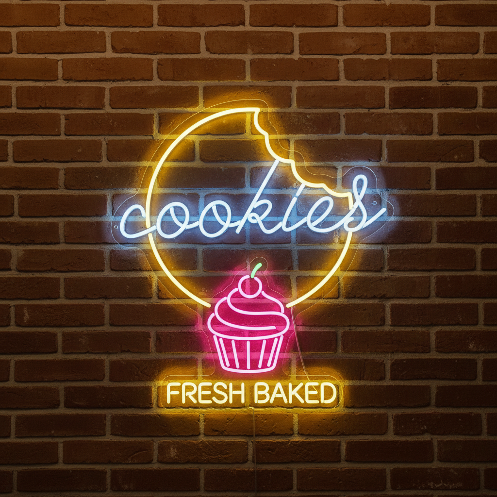 Cookies Neon Sign Wall Decor Art Led Sign - Image 3