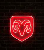Dodge Logo Neon LED Sign Garage Man Cave Home Decor