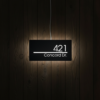 Custom Led Address Number Sign House Sign Light Box