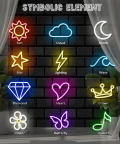 Alternative view of Custom Name Led Neon Sign Wedding Neon Sign Gift