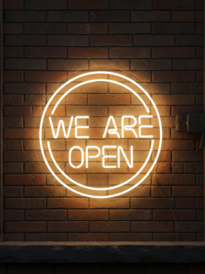 We Are Open Neon Sign Shop&Bar Open Led Sign