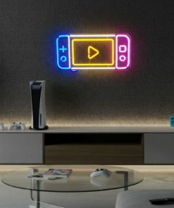 Alternative view of Game Switch Neon Sign For Gaming Room Decor
