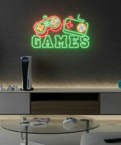 Game Controller Neon Sign Custom Neon Sign for Gaming Room Decor