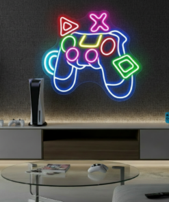 Alternative view of Game Controller Neon Sign Led Neon Sign for Wall Decor