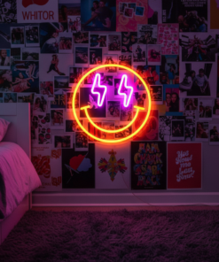 Alternative view of Smile Neon Sign for Shop&Home Decor