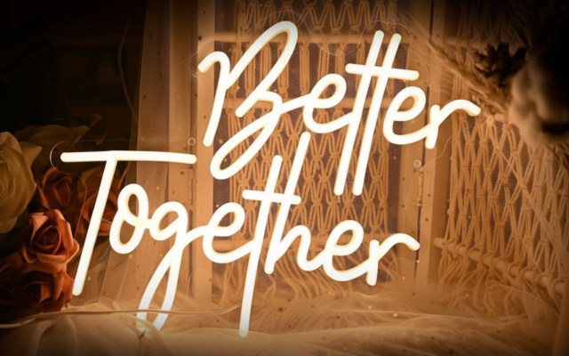 Better Together Neon Sign