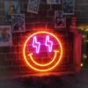 Smile Neon Sign for Shop&Home Decor