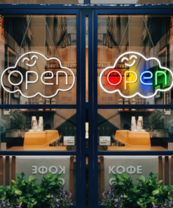 Alternative view of Open Signs for Business LED Neon Open Sign