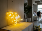 Better Together Neon Sign for Wedding  Party Decoration