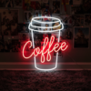 Coffee Led Neon Sign for Bar Decor